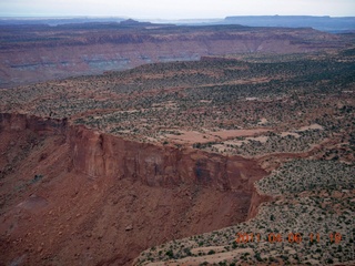 91 7j6. aerial - Lake Powell 'south fork' area