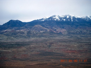 96 7j6. aerial - Henry Mountains