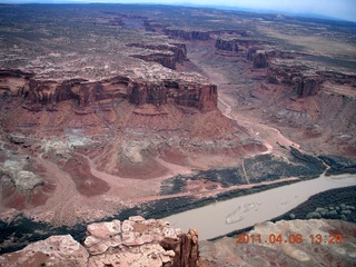 152 7j6. aerial - Mineral Canyon (Bottom) airstrip