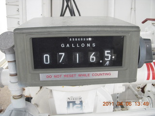 716.5 gallons, that's a lotta gas!