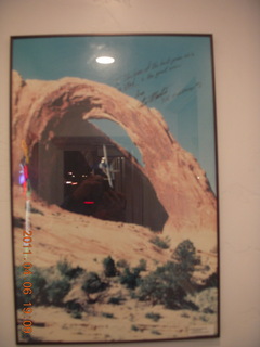 197 7j6. Moab Diner flying poster