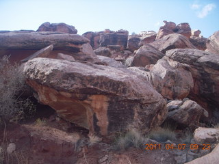 99 7j7. Canyonlands Lathrop hike/run - white rim
