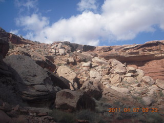 100 7j7. Canyonlands Lathrop hike/run - white rim