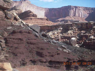 102 7j7. Canyonlands Lathrop hike/run - white rim