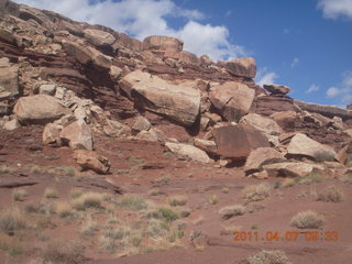 108 7j7. Canyonlands Lathrop hike/run