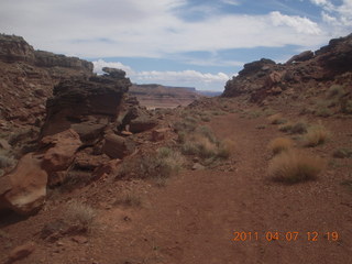 192 7j7. Canyonlands Lathrop hike/run