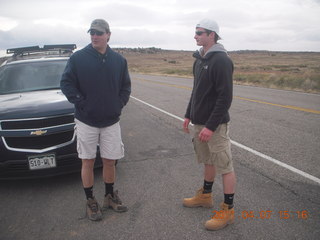273 7j7. Canyonlands Lathrop hike/run - Eric and Alex
