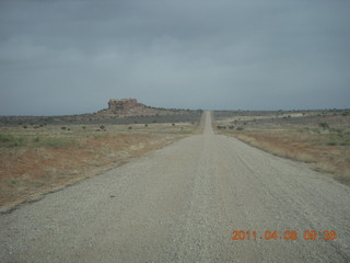 34 7j8. dirt road drive to Anticline Overlook