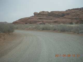 160 7j8. Canyonlands Needles - Needles Outpost driveway