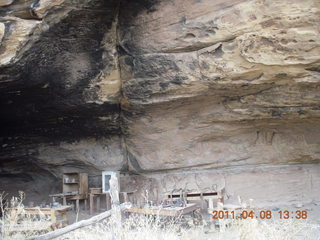 190 7j8. Canyonlands Needles - Cave Spring hike - cowboy stuff