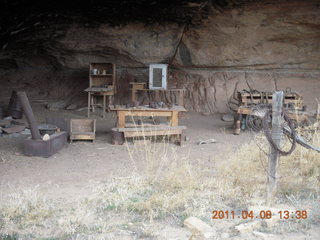 191 7j8. Canyonlands Needles - Cave Spring hike - cowboy stuff
