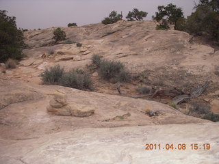 258 7j8. Canyonlands Needles Slickrock hike