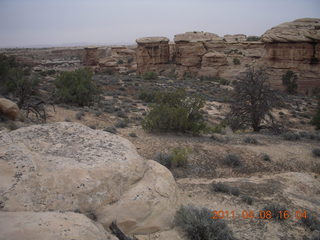281 7j8. Canyonlands Needles Slickrock hike
