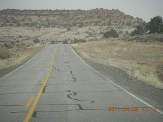 322 7j8. drive from Needles back to Moab