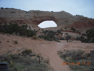 326 7j8. drive from Needles back to Moab - Wilson Arch