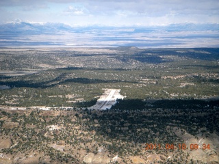 39 7ja. aerial - Cedar Mountain airstrip