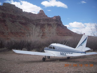 125 7ja. Mexican Mountain airstrip run - N8377W
