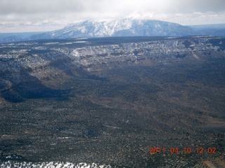 217 7ja. aerial - Kaiparowits Plateau - Navajo Mountain