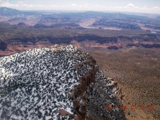 aerial - Bullfrog Basin to Kaiparowits Plateau - Lake Powell area - Navajo Mountain