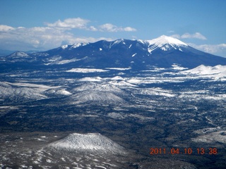 253 7ja. aerial - Page to Flagstaff - Humphries Peak