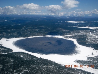 259 7ja. aerial - Page to Flagstaff - Rogers Lake