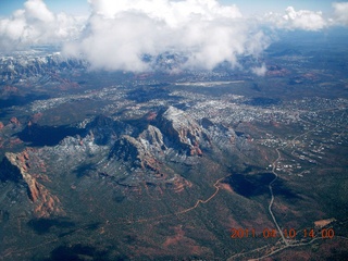 aerial - Page to Flagstaff - Rogers Lake