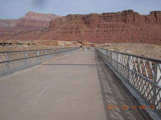 Arizona Ironman spectators on Mill Street bridge