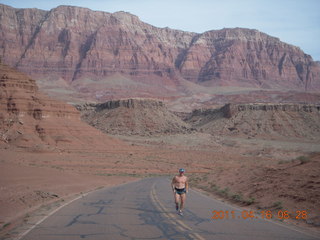 Mexican Mountain airstrip run - Adam (tripod)