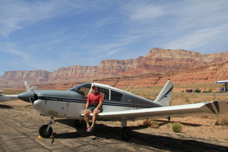 Ruhil's pictures - Marble Canyon - Dave, Adam, and N8377W