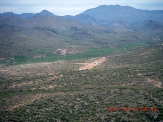 8 7jp. aerial - North Lake Pleasant airstrip (not usable)