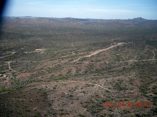 25 7jp. aerial - Vulture Mine airstrip