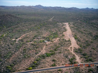 27 7jp. aerial - Vulture Mine airstrip