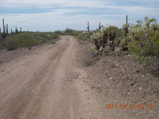 41 7jp. Vulture Mine airstrip run