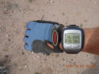 48 7jp. Vulture Mine airstrip run - smaller north gully