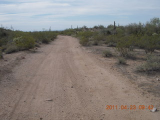 59 7jp. Vulture Mine airstrip run