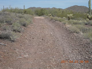 70 7jp. Vulture Mine airstrip run