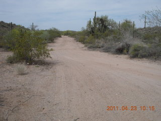 76 7jp. Vulture Mine airstrip run