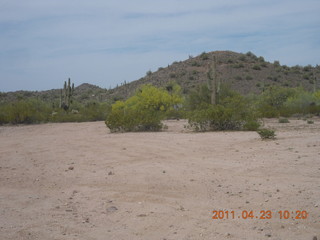 81 7jp. Vulture Mine airstrip run