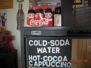 116 7jp. Vulture Mine tour - old-style Coke bottles