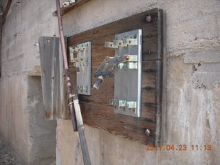 166 7jp. Vulture Mine tour - old, broken switches