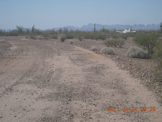 Windmill airstrip run