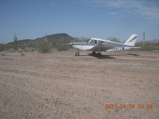 528 7jq. Windmill airstrip run - N8377W