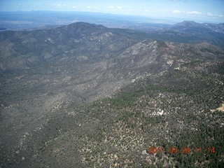 aerial - mountains near Prescott (PRC)