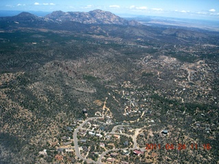 aerial - mountains near Prescott (PRC)