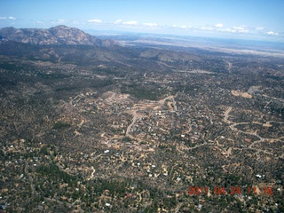 aerial - mountains near Prescott (PRC)