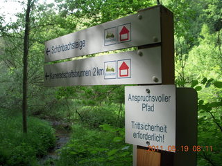 20 7kk. Neunkirchen run - signs