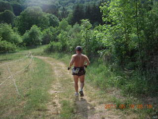 32 7kk. Neunkirchen run - Adam running (back)
