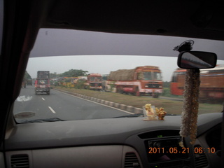 29 7km. India - driving to Puducherry (Pondicherry)