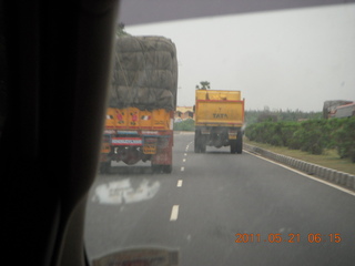 India - driving to Puducherry (Pondicherry)