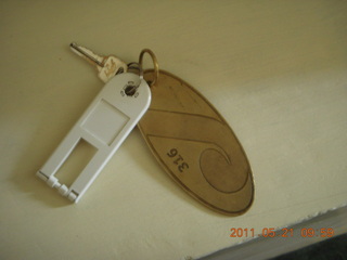 India - hotel keys